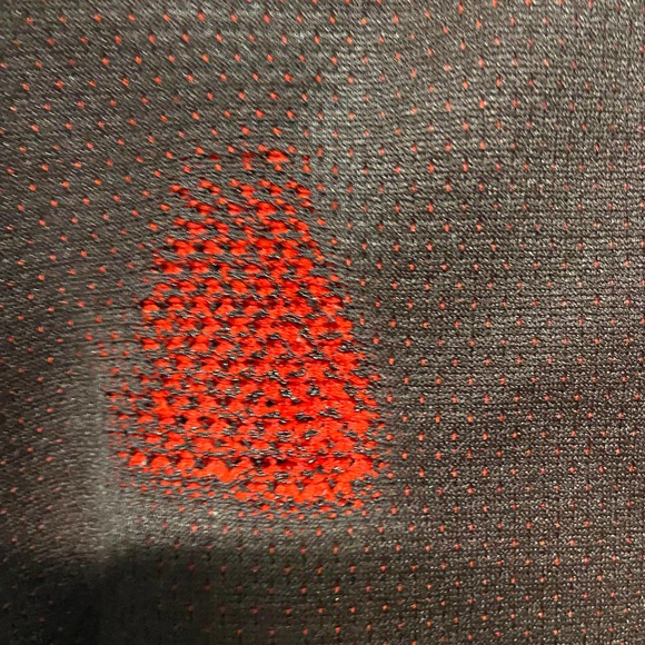 CG Pullover Jacket w/Zipper M Marron Brown Red - Picture 4 of 7